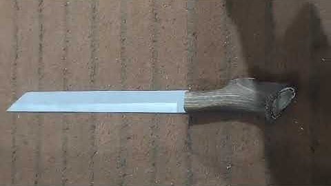 Seax with antler handle