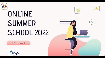 Online Summer School 2022 Getting Started Video
