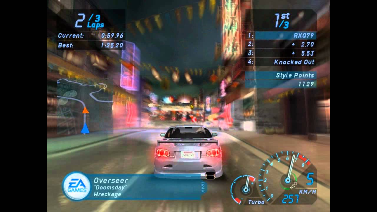 NFSU - gameplay - part 81 - RACE 72 - hard difficulty