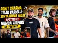 Rohit Sharma, Tilak Varma and Suryakumar Yadav Spotted at Mumbai Airport Amid IPL 2026