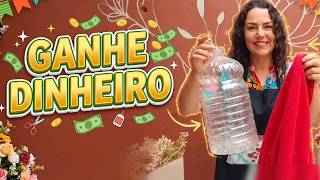 MAKE MONEY WITH A PLASTIC BOTTLE AND A PIECE OF CLOTH!