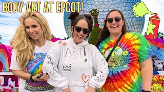 EPCOT Festival Of The ARTS 2024 | Becoming A Human CANVAS! by Promise Hope 10,525 views 4 months ago 21 minutes