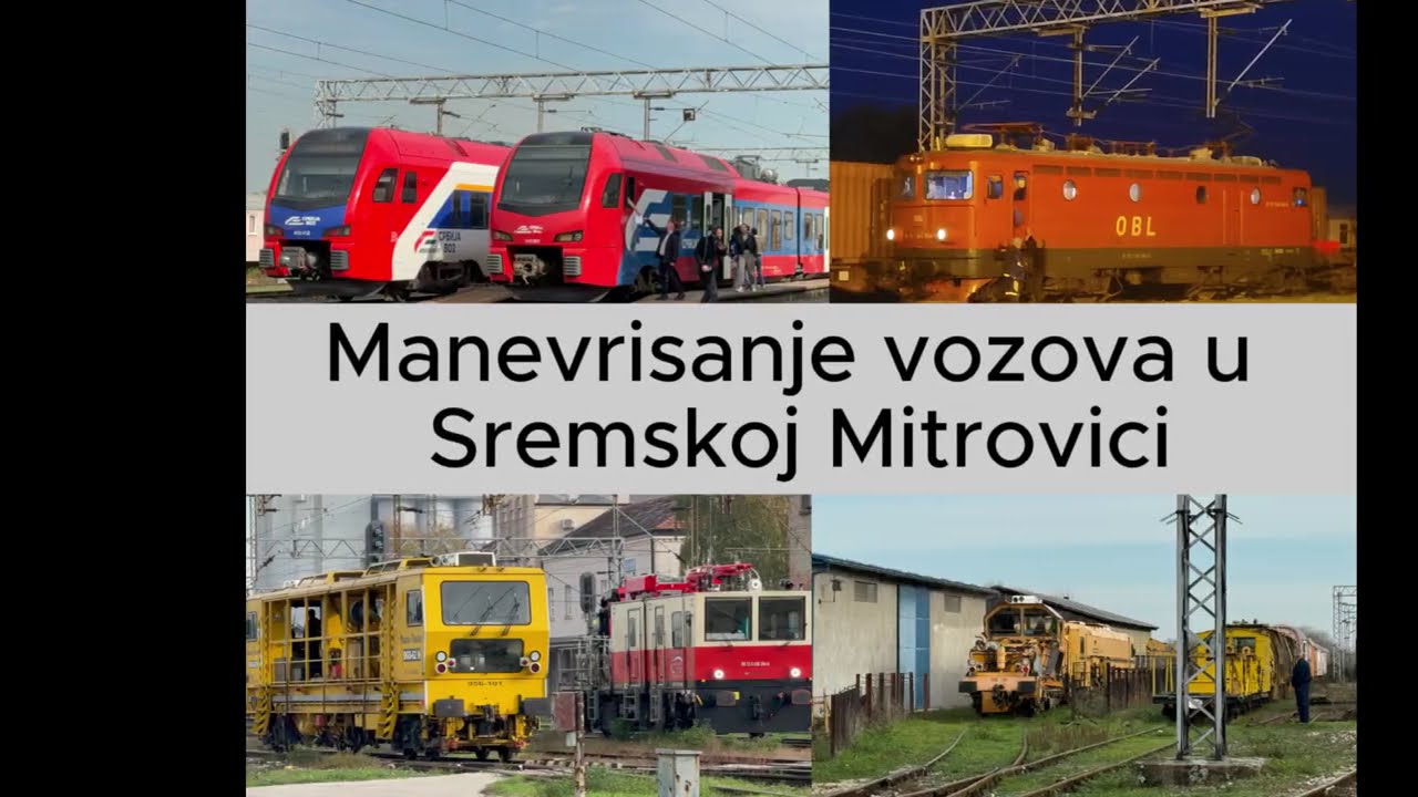 Manevrisanje vozova u Sremskoj Mitrovici