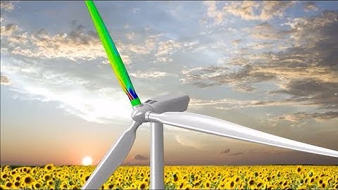 SIMULIA Abaqus - Wind Turbine Blade Simulation