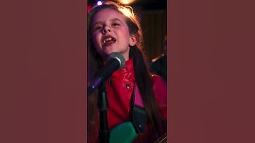 Thumbnail of Claire singing I Love Rock and Roll with Crosby family band!