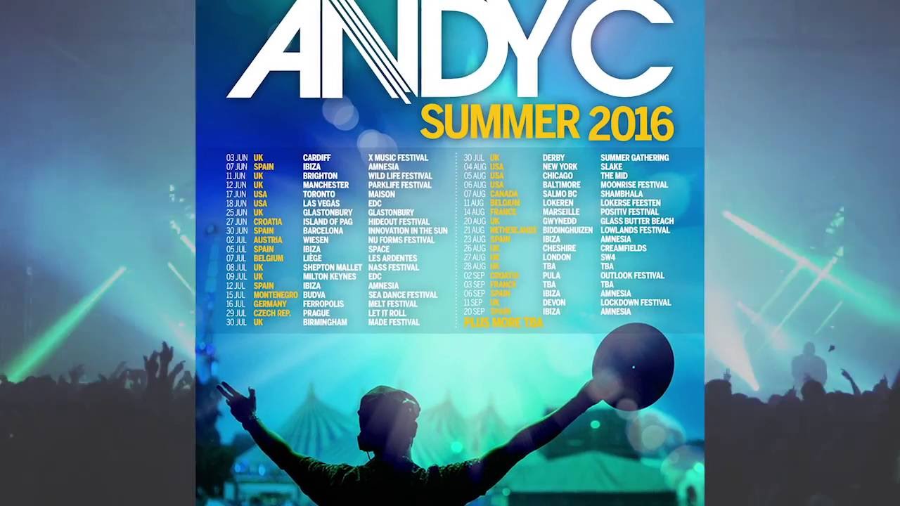 Andy C 2016 Festival preview