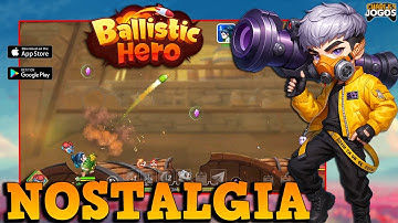 BALLISTIC HERO VNG - PRIMEIRAS IMPRESSÕES /REVIEW (ANDROID E IOS) 🎯