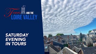 Saturday evening in Tours, Loire Valley