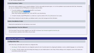 phpBB-Tutorial: Installation des Ajax-Chats 3.0.12