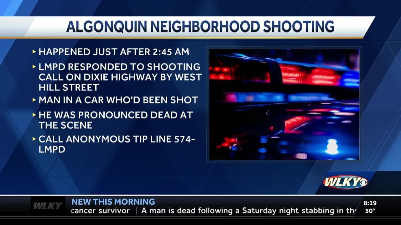Man found dead in car in Algonquin neighborhood shooting - YouTube