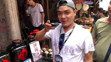 UỐNG RƯỢU ĐẬP BÁT- THÚ VUI MỚI CHO KHÁCH DU LỊCH TRUNG QUỐC