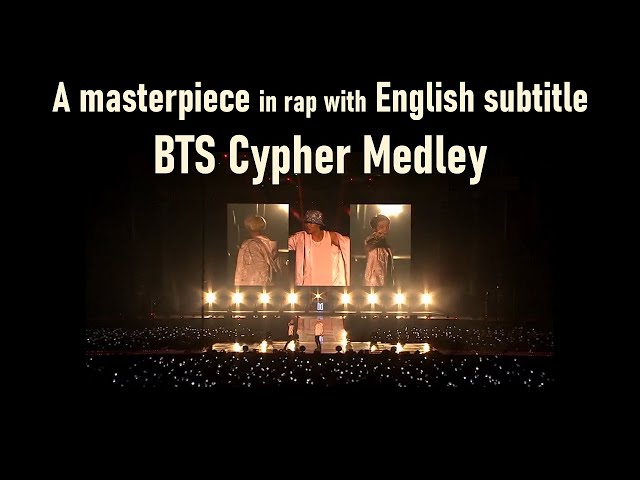 BTS (방탄소년단) Cypher Medley (ft. Supreme Boi) live in Seoul 2017 [ENG SUB] [Full HD] class=