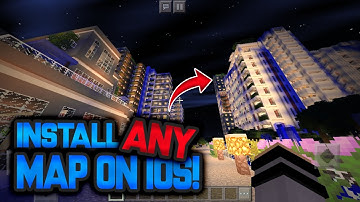 INSTALL ANY MAP OR WORLD WITHOUT PC OR JAILBREAK IN MINECRAFT PE 0.16.0 & 0.17.0 ON iOS!