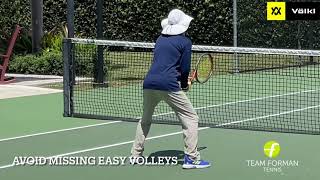 How to Avoid Missing Easy Volleys In Tennis Net Worth