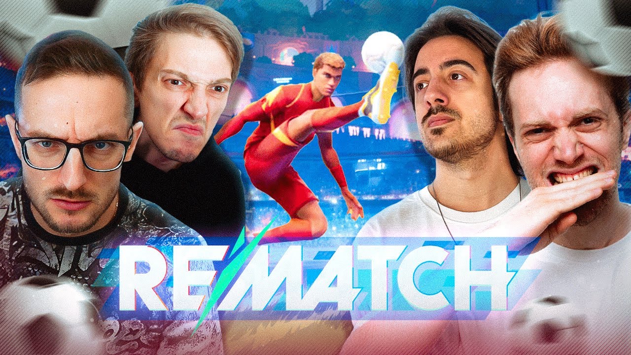 UN TEAM FOLLE INSEGNA CALCIO su REMATCH! ⚽️ w/DREAD, DELUX e IL MASSEO!