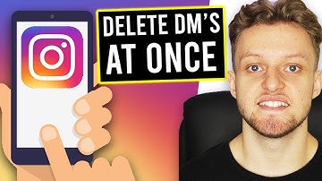 How To Delete all Instagram Messages At Once (Delete ALL DM