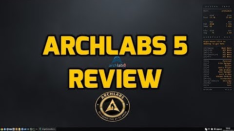 Archlabs 5 Review
