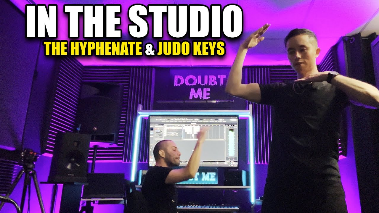 Making Beats with Judo Keys [ The Hyphenate ] In The Studio Vlog