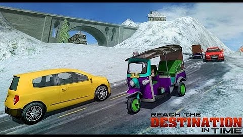 Tuk Tuk Rikhshaw Hill Climb Racing