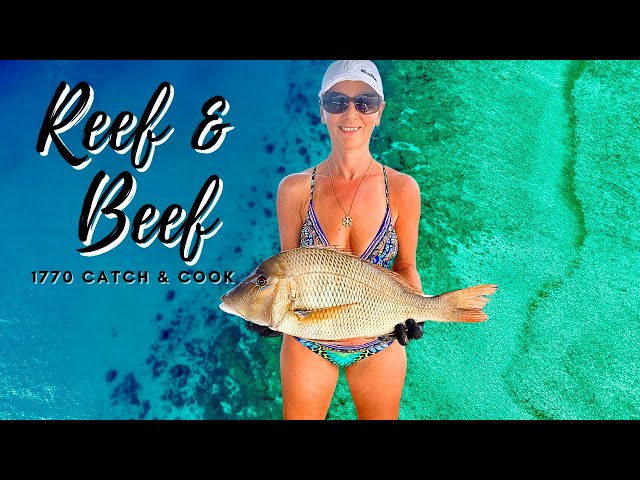 ❄︎ 1770 Reef u0026 Beef ❄︎ - A Catch u0026 Cook with💥Eddie u0026 Snez from OBM💥 class=