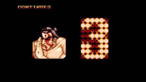 Street Fighter 2: Special Champion Edition (Sega Genesis)- E. Honda Game Over
