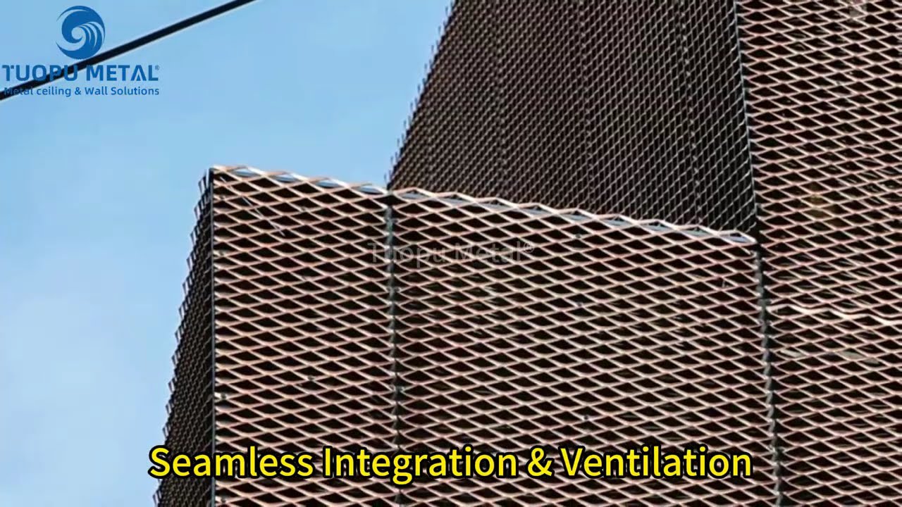 Aluminum Mesh Panels For Exterior Facades