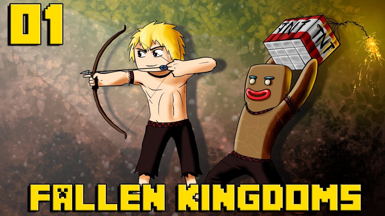 Minecraft - Fallen Kingdoms - Jour 1 - YouTube