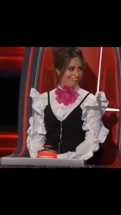 Camila being scolded like a child🤭 #camilacabello #TheVoice