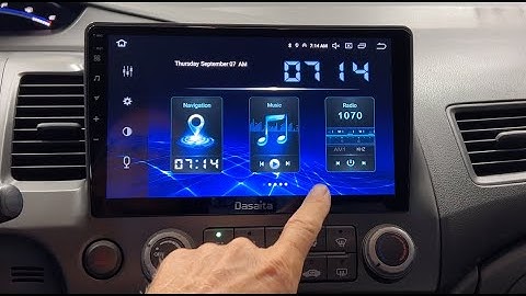Honda Civic: Stereo Upgrade! Nav, Backup Cam & Review (DIY Install) 2006 - 2011by Dasaita