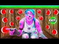 100 Mystery Buttons But Only One Lets You Escape... (Fortnite)