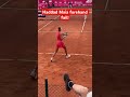 Beatriz Haddad Maia forehand fail vs Andrea Lazaro Garcia at the 2026 Catalonia Open #wta #wtatour