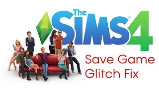 How to save your game in The Sims 4! (Xbox one & PS4 save game glitch fix)