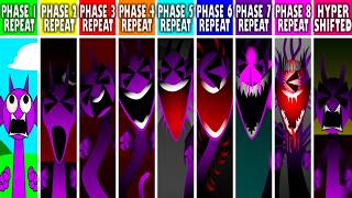Sprunki PHASE 1-2-3-4-5-6-7-8 But Everyone Is REPEAT After HYPER SHIFTED PHASE 3