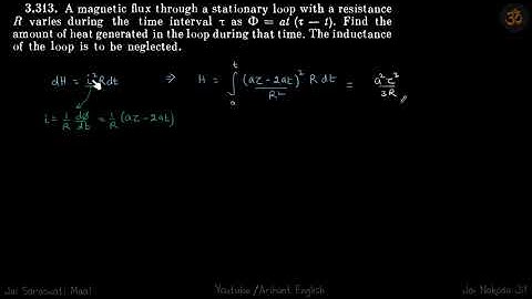 3.313 | Irodov Solutions | Electrodynamics