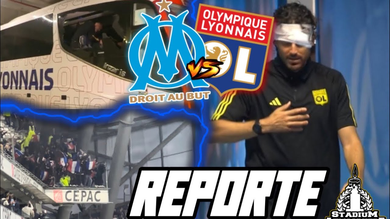 Ambiance avant-match Olympico Marseille-Lyon reporté | 29.10.2023