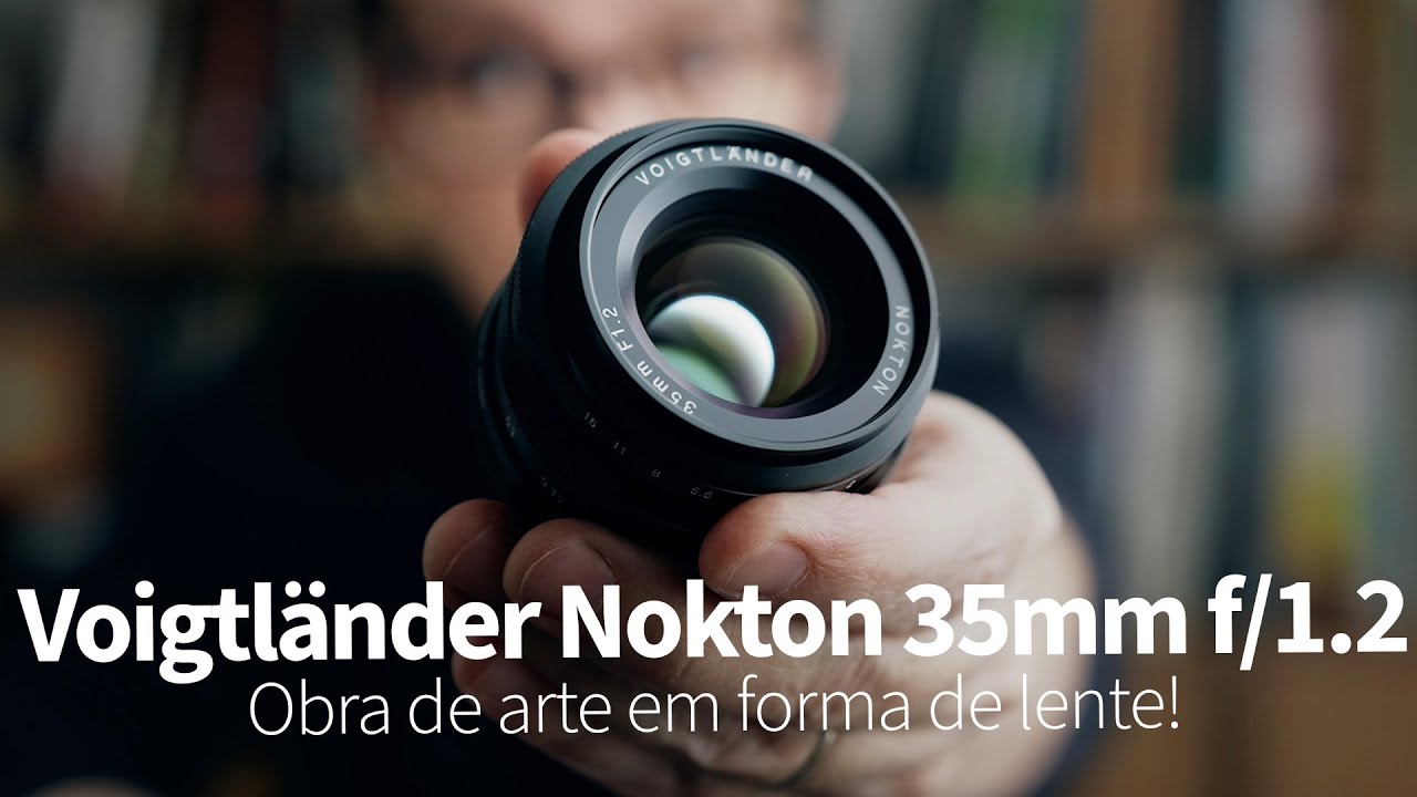 Artwork in the shape of a lens! Voigtlander Nokton 35mm f/1.2