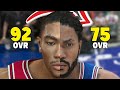 Dunking With Derrick Rose In Every NBA 2K!