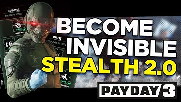 Payday 3: The BEST Stealth Build for Skills 2.0.