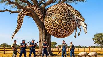 The Brave Heroes’ Animal Rescue Missions: Confronting Deadly Giant Pythons 🐍