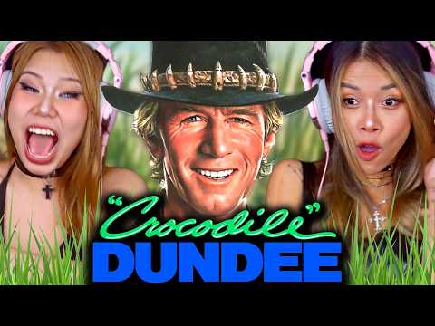 Asian Girls React | Crocodile Dundee | First Time Watch