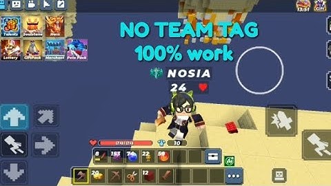 How to get no team tag in Blockman go | Original |@NOSIA BG