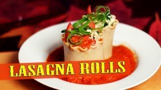 Lasagna Roll Recipe | Vegan | The Vegan Zombie