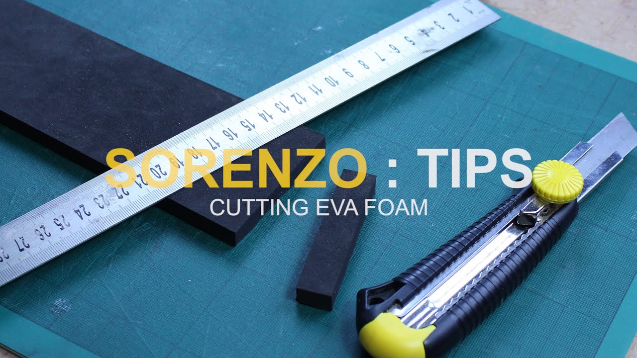 Foam Tip 1 Cutting EVA Foam YouTube