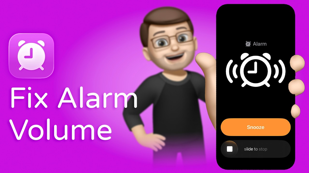 How to Change Alarm Volume on iPhone - YouTube