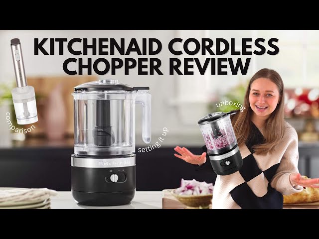 UNBOXING THE KITCHENAID CORDED HAND BLENDER 