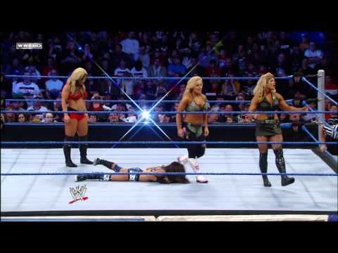 Friday Night SmackDown - AJ & Kaitlyn vs. Beth Phoenix & Natalya