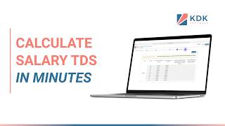 Salary TDS Calculator | Fast &amp; Error-Free