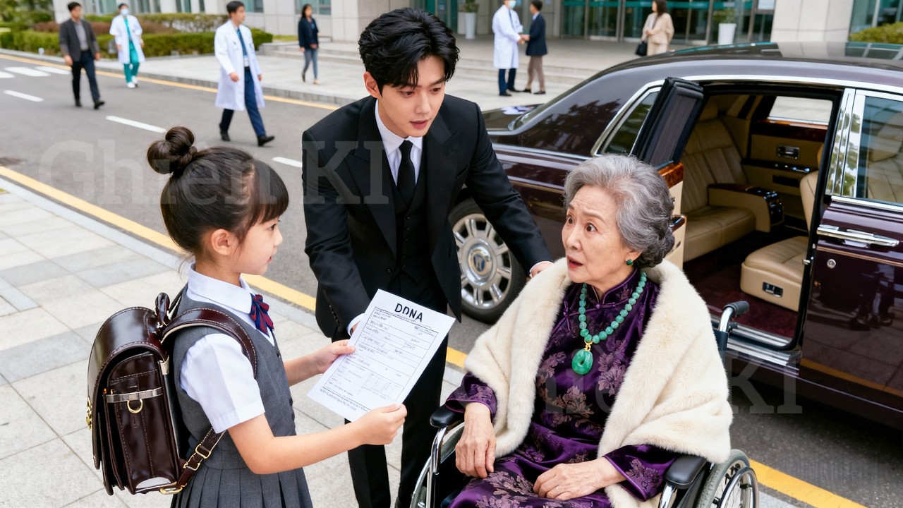 Tổng tài và bà nội vô tình gặp 1 cô bé giống anh y đúc trong bệnh viện, lập tức làm xét nghiệm ADN