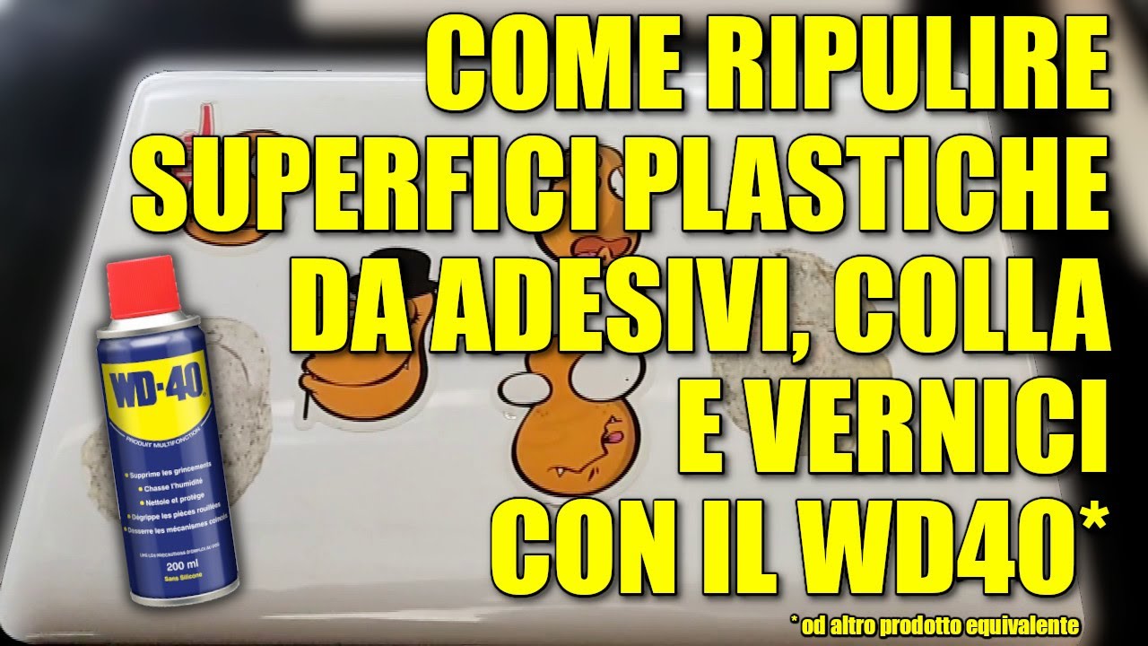 Rimuovi adesivi ed etichette Forch R581