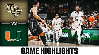 Central Florida vs. Miami Game Highlights | 2023-24 ACC Men’s Basketball